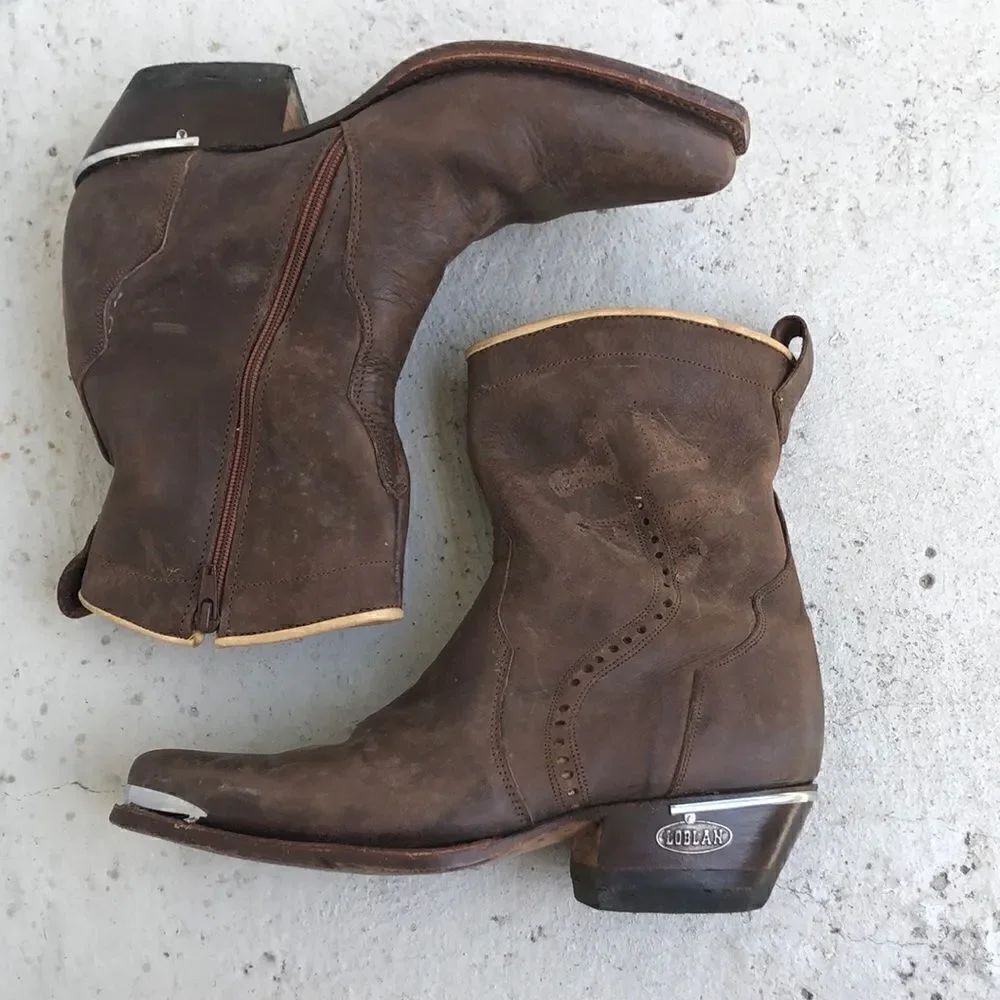 Vintage  Loblan  ankle boots